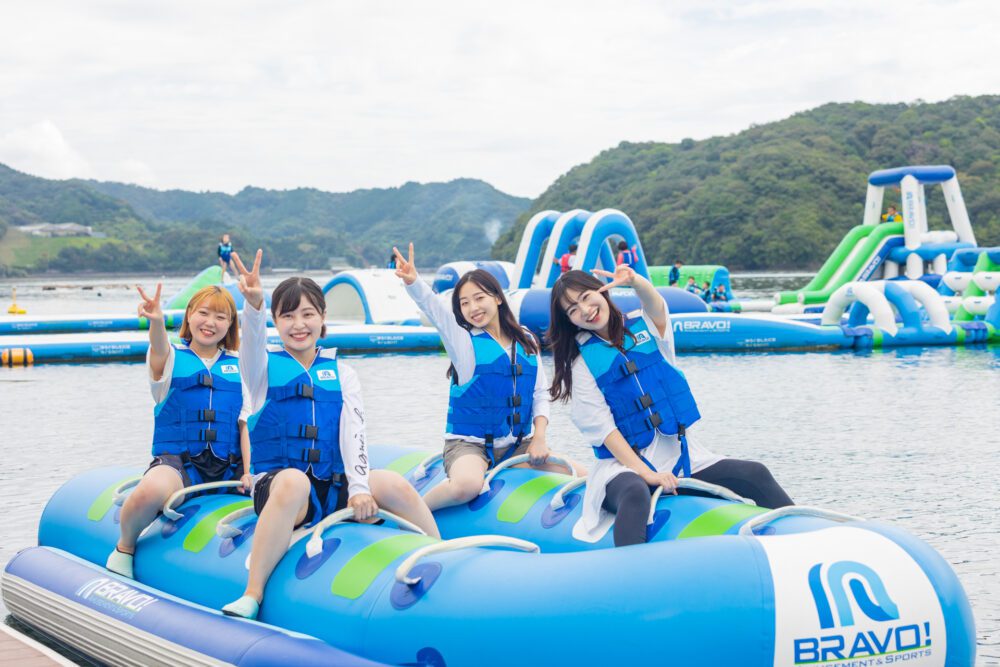 Let's enjoy camping and marine sports at Uranouchi Marine Park!