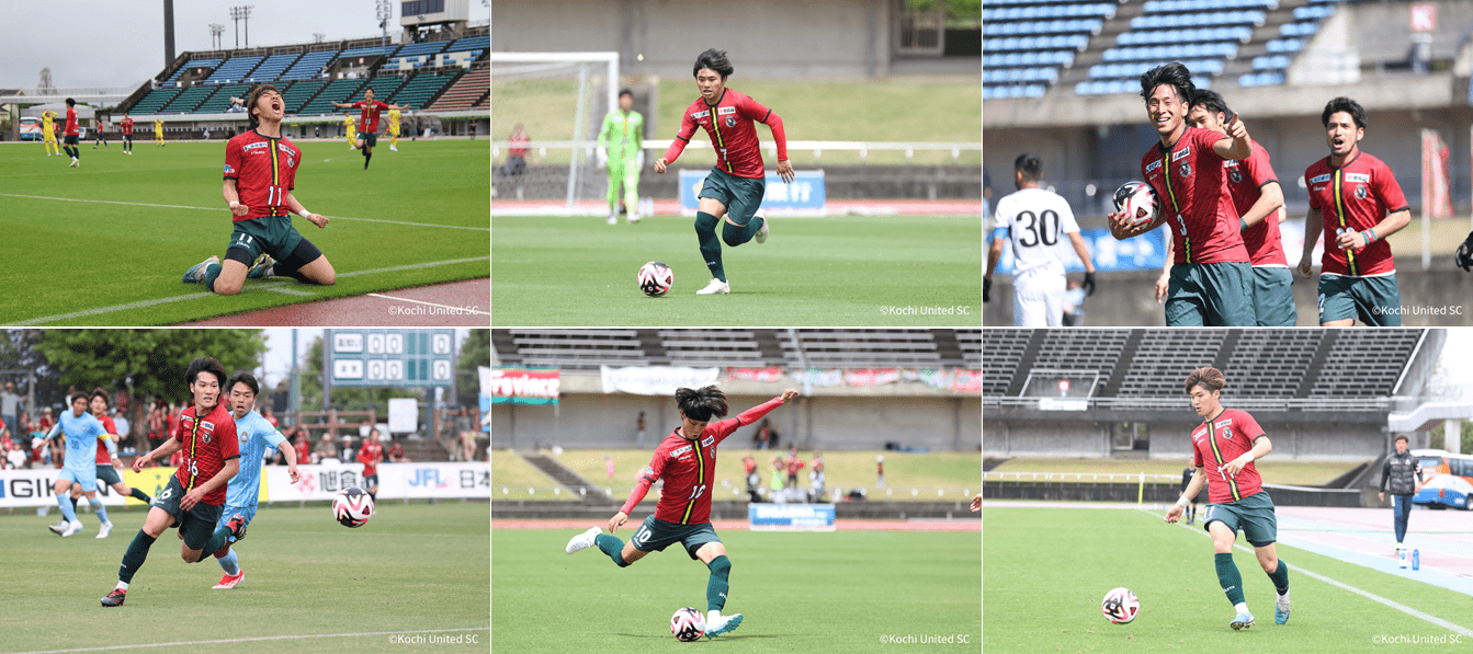The brave figure of Kochi United SC!
