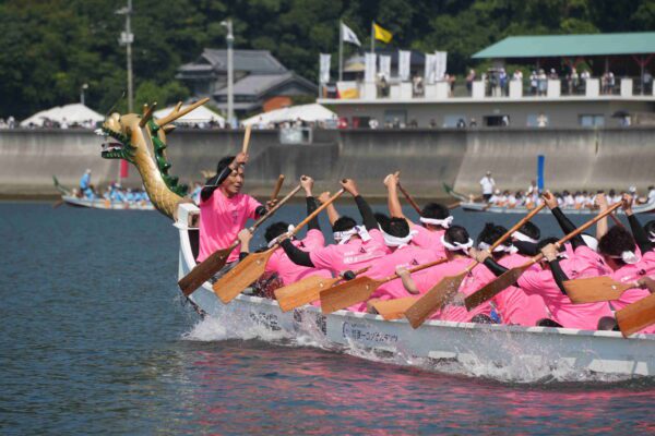 The 27th Susaki Dragon Canoe Tournament